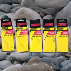 TronixPro Pre-Tied Dongle Rigs Yellow